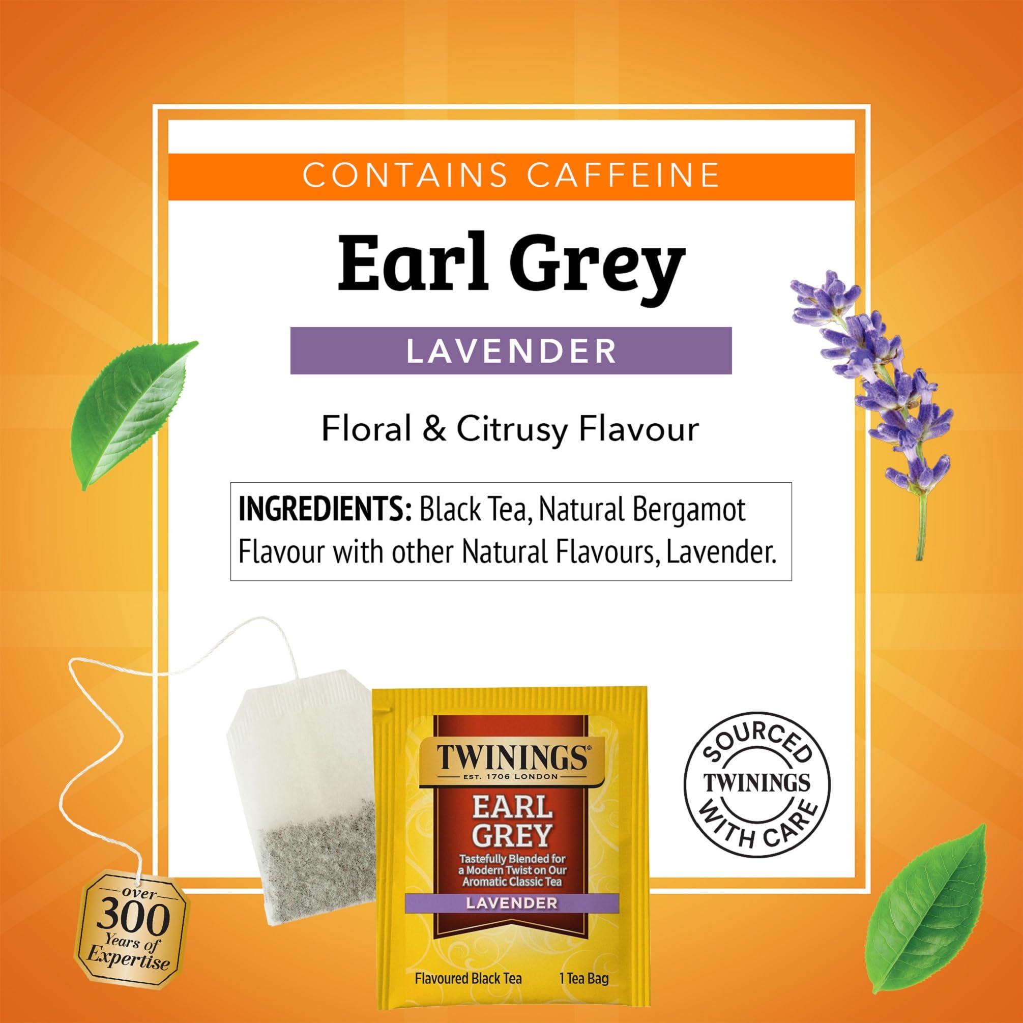 Amazon.com : Twinings Earl Grey Lavender Black Tea Individually